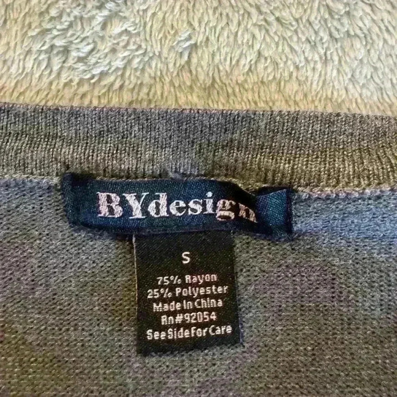 Women’s Gray Bydesign Cardigan - Picture 3 of 5